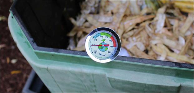 Termómetro de compost